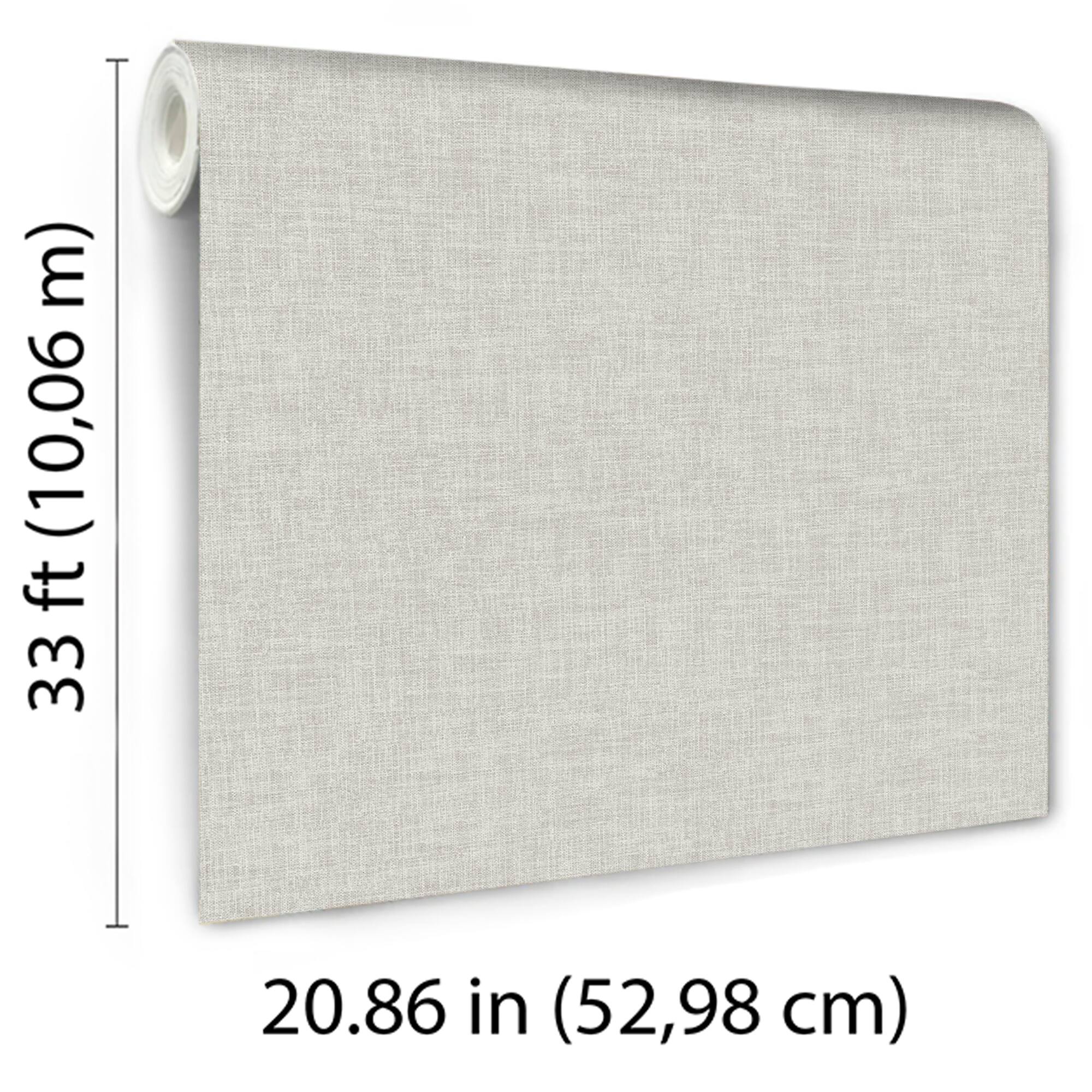 Designs Direct Antibes Linen Weave Texture Wallpaper